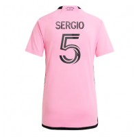 Inter Miami Sergio Busquets #5 Heimtrikot Frauen 2024-25 Kurzarm